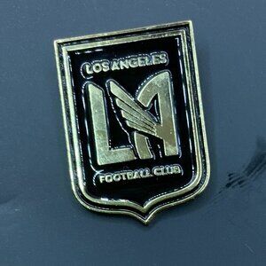 Los Angeles Football Club LAFC Crest Label Pin